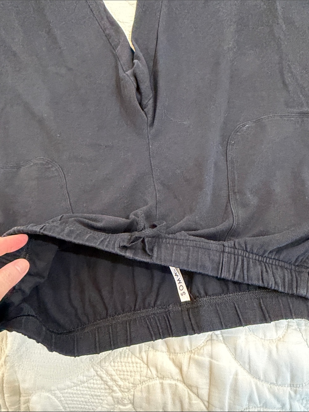 Soma Black Wide-Leg women’s lounge pants - Picture 10 of 15